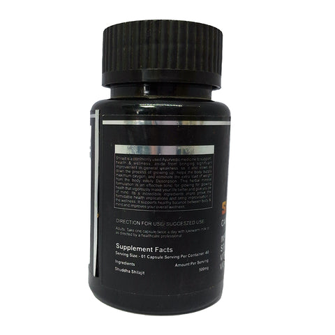 Shilajeet Capsule for man