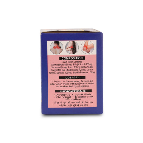 joint pain relief powder to patient