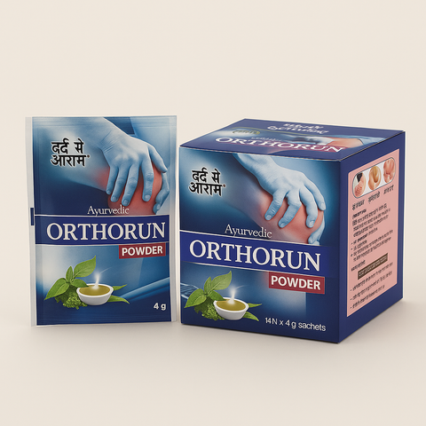 Ayurvedic Orthorun Powder joint pain relief