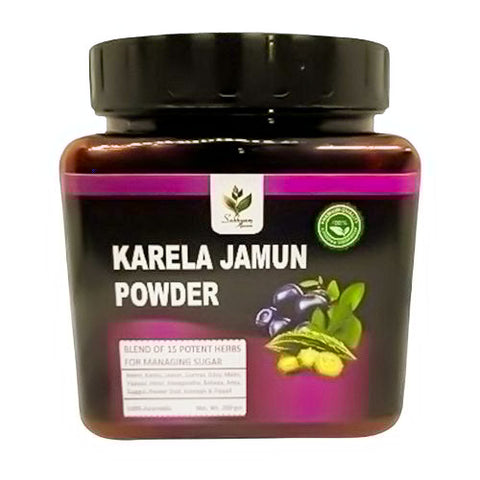 Karela Jamun Powder Herbal Remedy for Sugar Level Balance